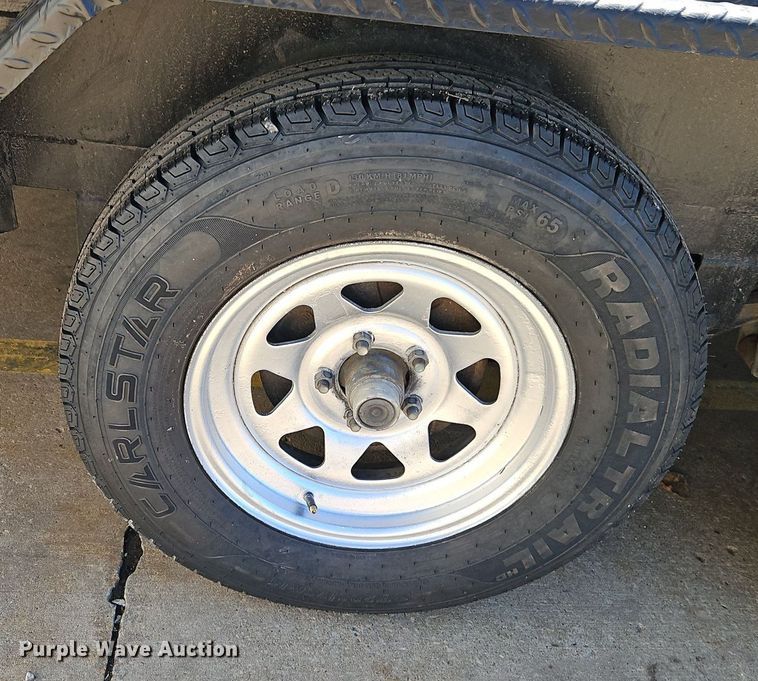 image for item EI3773 2021 Sure-Trac ST8216UAT-B-070 utility trailer