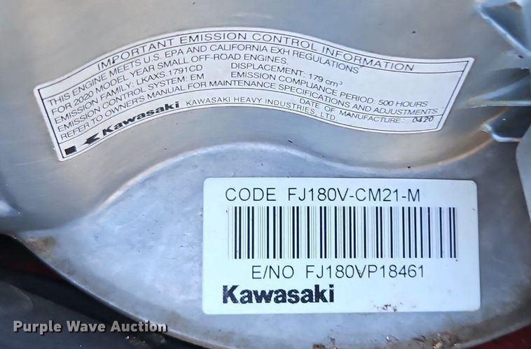 image for item EI3790 Exmark ECS180CKA3000 lawn mower