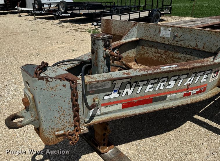 image for item EJ0567 2007 Interstate 50DLA equipment trailer