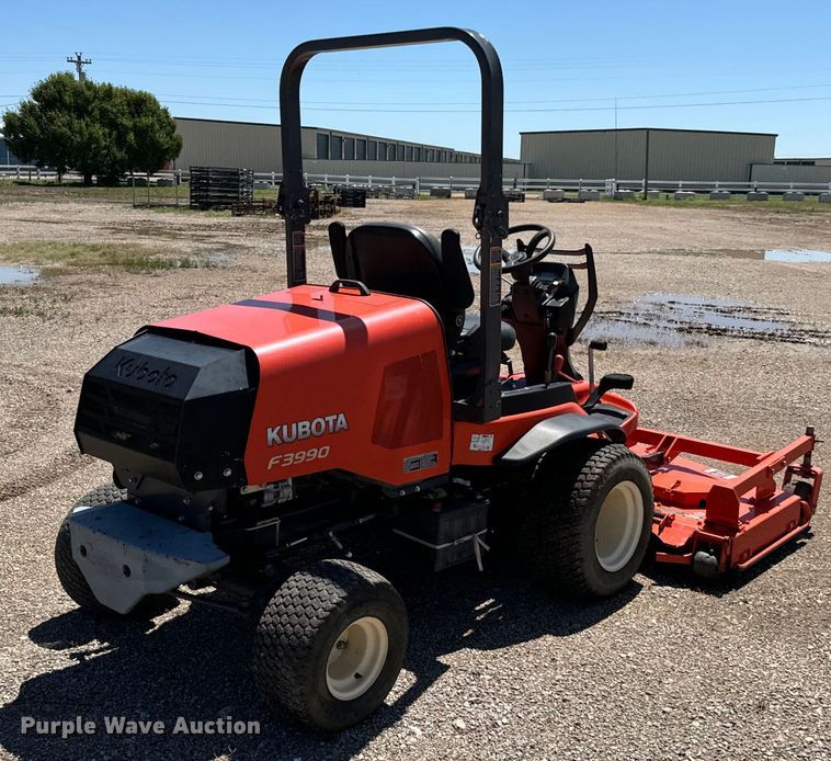 image for item EJ0656 2020 Kubota  F3990 lawn mower
