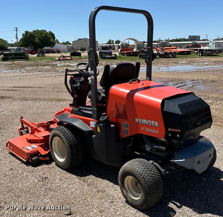 image for item EJ0656 2020 Kubota  F3990 lawn mower