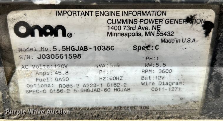 image for item EK4501 2004 Workhorse W22 RV