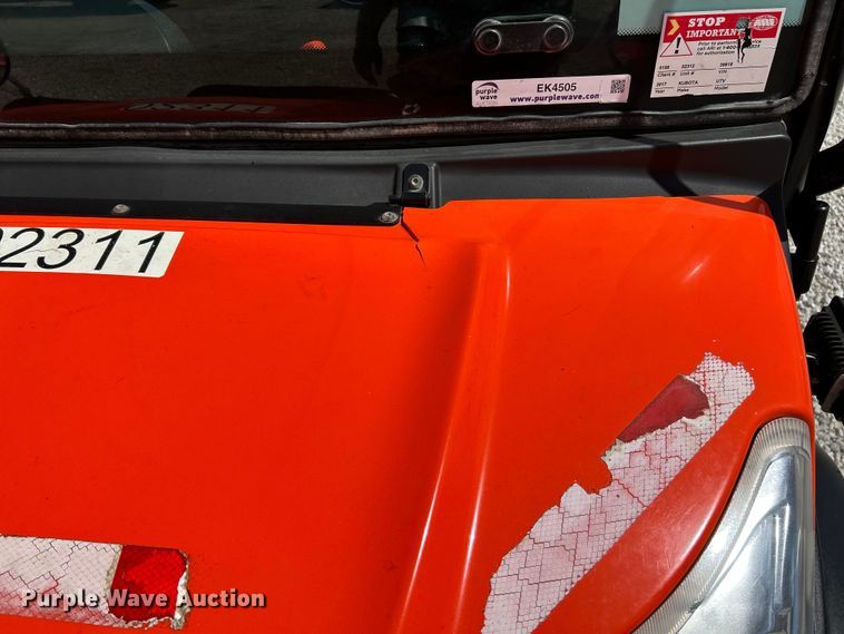 image for item EK4505 2017 Kubota  RTV-X1100C utility vehicle