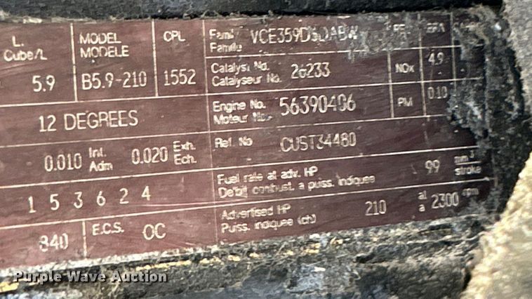 image for item EK4512 1998 Ford F Series flatbed truck