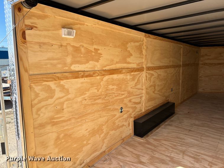 image for item EK4528 2023 Quality Cargo 8.5X24TA3 enclosed cargo trailer