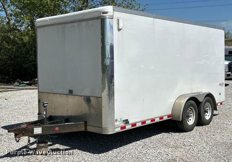 image for item EK4535 2019 Bravo ST716TA3 enclosed cargo trailer