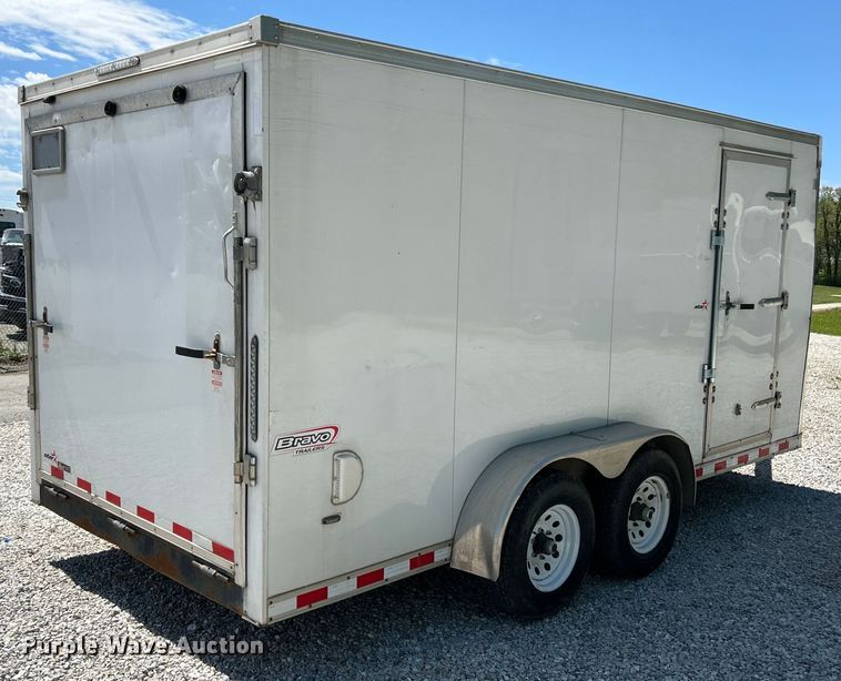 image for item EK4535 2019 Bravo ST716TA3 enclosed cargo trailer