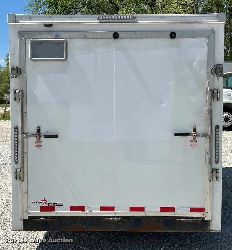 image for item EK4535 2019 Bravo ST716TA3 enclosed cargo trailer