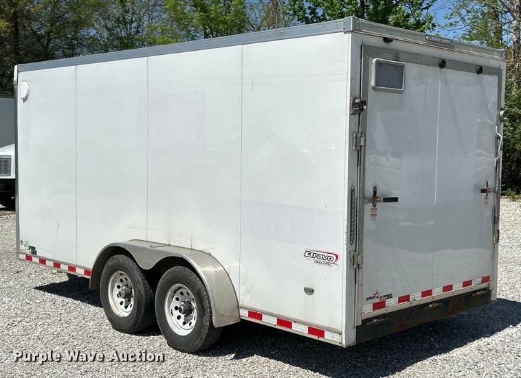 image for item EK4535 2019 Bravo ST716TA3 enclosed cargo trailer