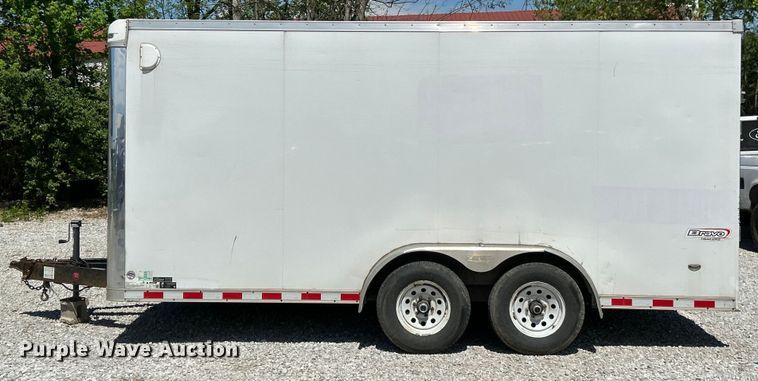 image for item EK4535 2019 Bravo ST716TA3 enclosed cargo trailer