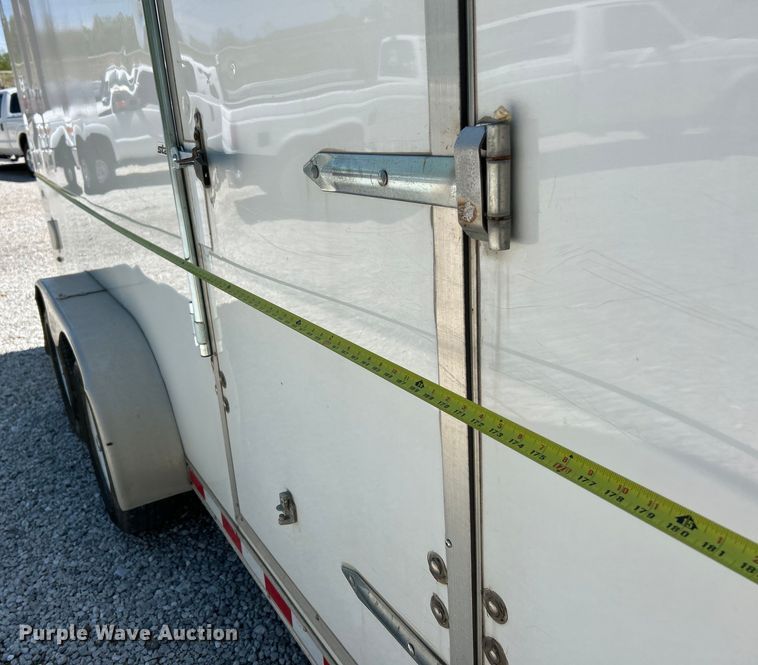 image for item EK4535 2019 Bravo ST716TA3 enclosed cargo trailer