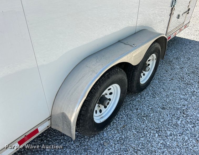 image for item EK4535 2019 Bravo ST716TA3 enclosed cargo trailer