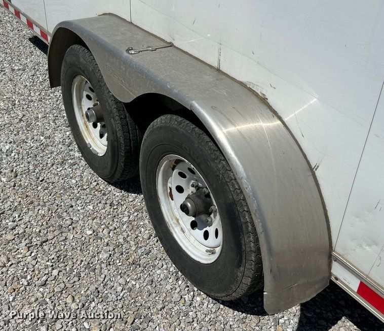 image for item EK4535 2019 Bravo ST716TA3 enclosed cargo trailer