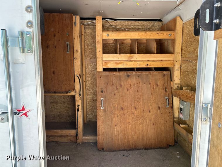 image for item EK4535 2019 Bravo ST716TA3 enclosed cargo trailer