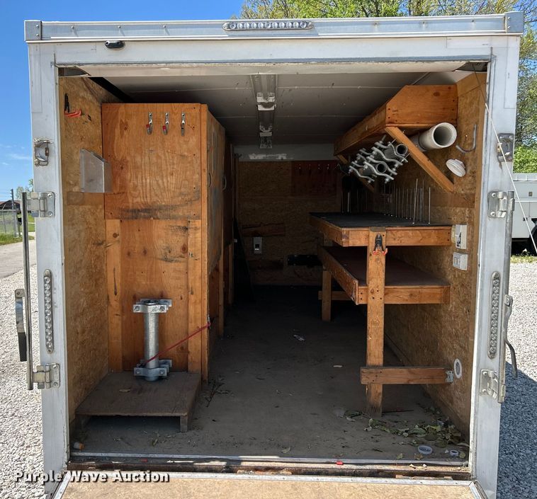 image for item EK4535 2019 Bravo ST716TA3 enclosed cargo trailer