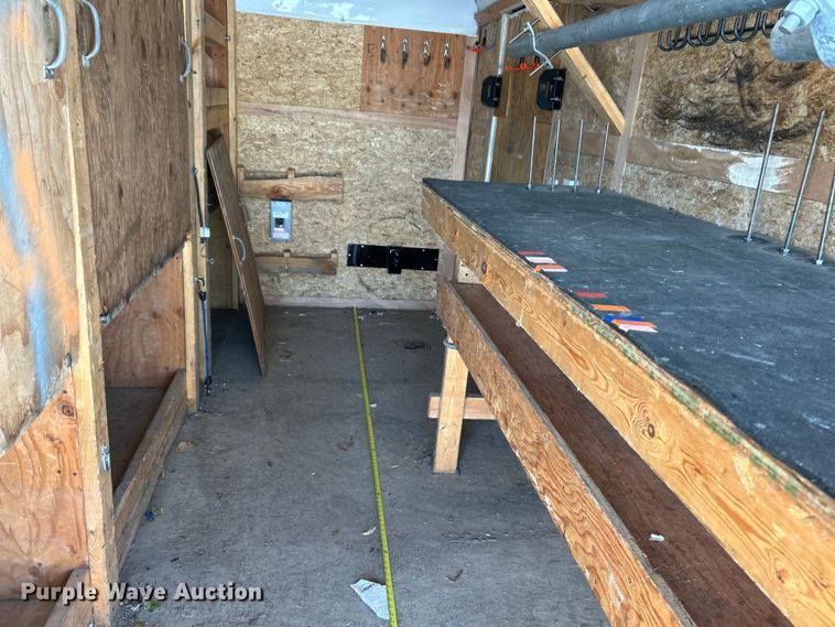 image for item EK4535 2019 Bravo ST716TA3 enclosed cargo trailer