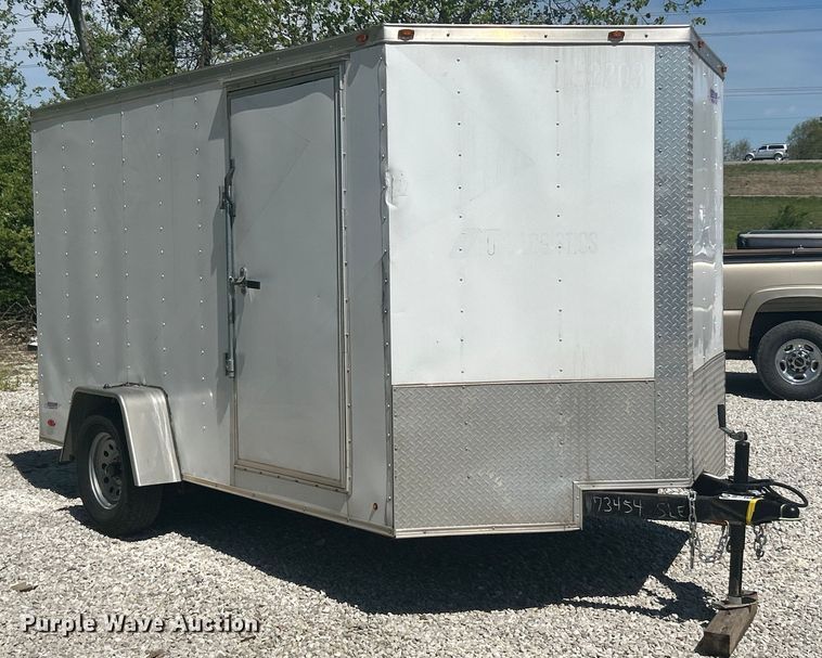 image for item EK4538 2022 Freedom 7X12SA enclosed cargo trailer