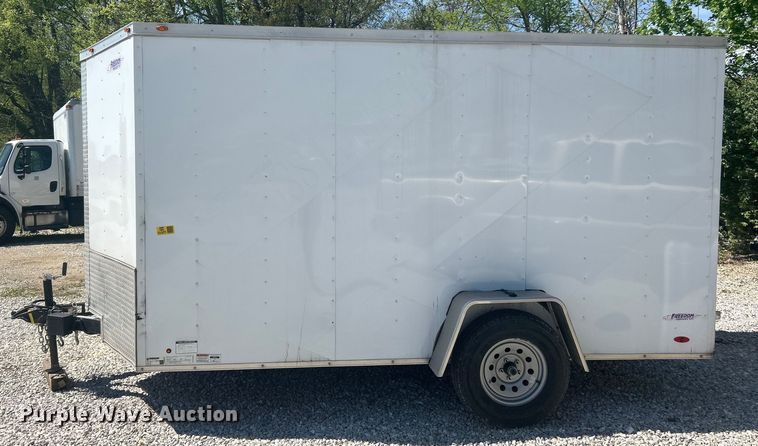 image for item EK4538 2022 Freedom 7X12SA enclosed cargo trailer