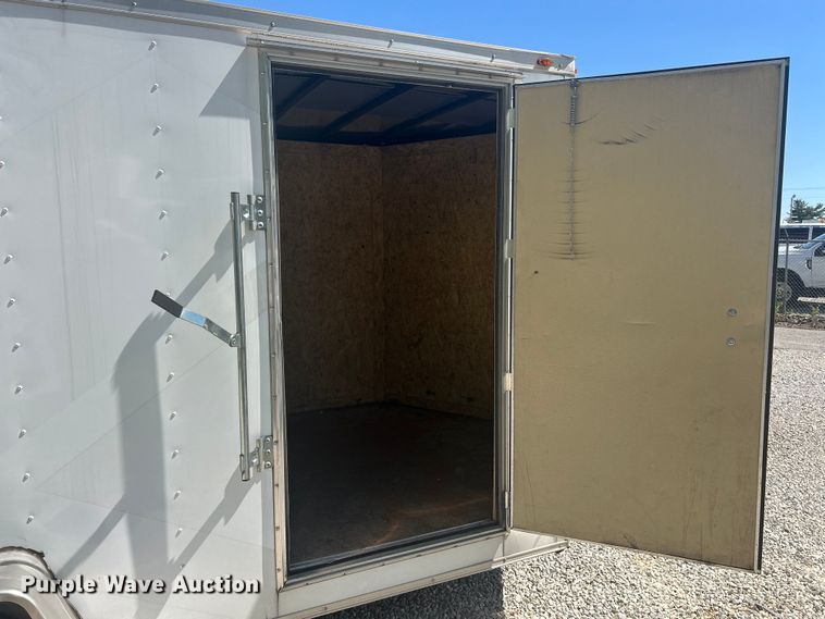 image for item EK4538 2022 Freedom 7X12SA enclosed cargo trailer