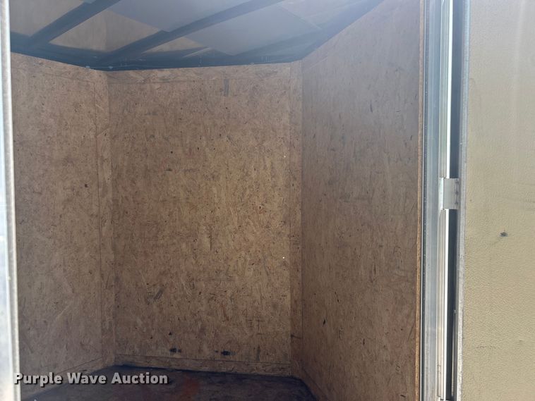 image for item EK4538 2022 Freedom 7X12SA enclosed cargo trailer