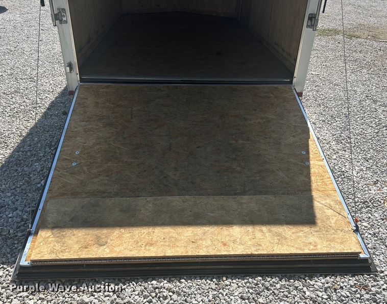 image for item EK4538 2022 Freedom 7X12SA enclosed cargo trailer