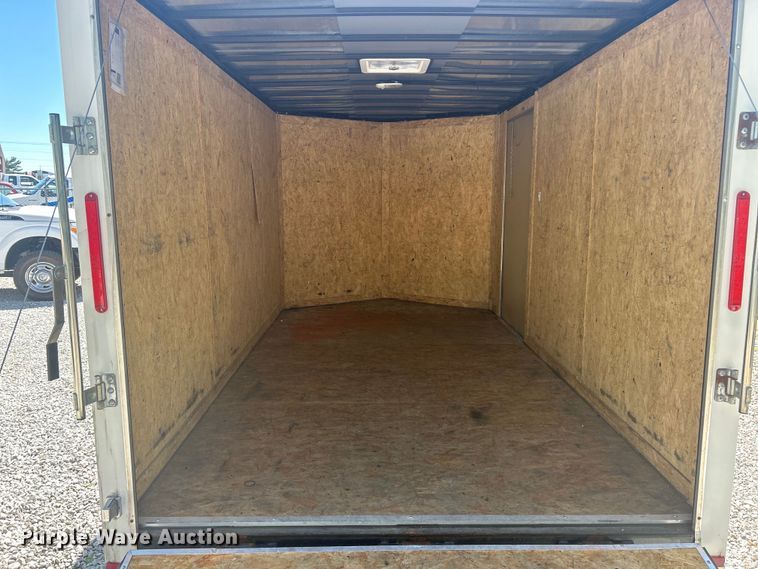 image for item EK4538 2022 Freedom 7X12SA enclosed cargo trailer