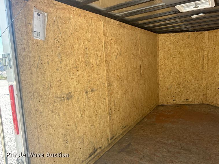 image for item EK4538 2022 Freedom 7X12SA enclosed cargo trailer