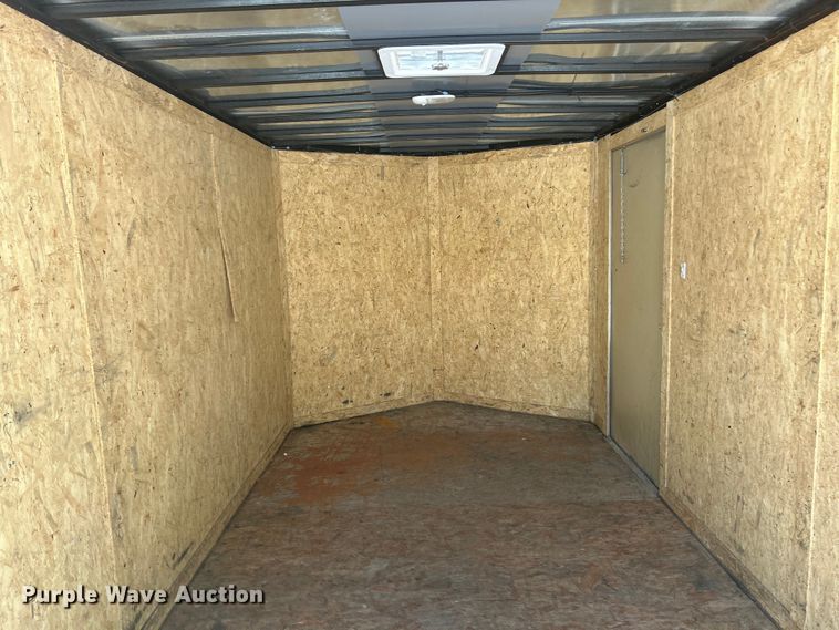 image for item EK4538 2022 Freedom 7X12SA enclosed cargo trailer