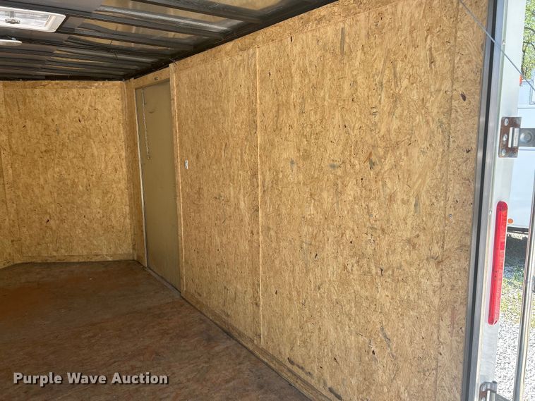 image for item EK4538 2022 Freedom 7X12SA enclosed cargo trailer