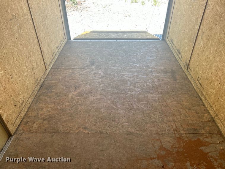 image for item EK4538 2022 Freedom 7X12SA enclosed cargo trailer