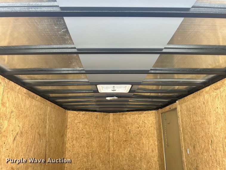 image for item EK4538 2022 Freedom 7X12SA enclosed cargo trailer