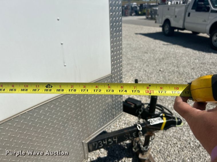 image for item EK4538 2022 Freedom 7X12SA enclosed cargo trailer