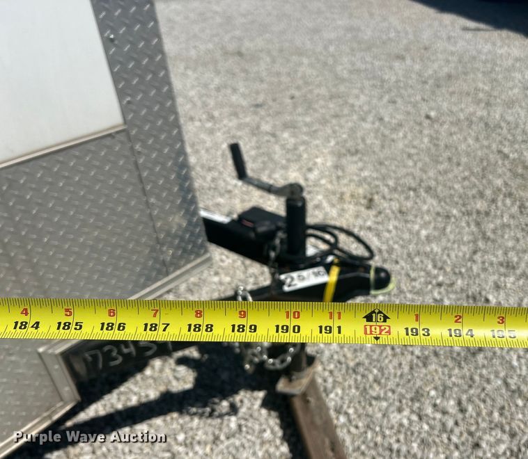 image for item EK4538 2022 Freedom 7X12SA enclosed cargo trailer