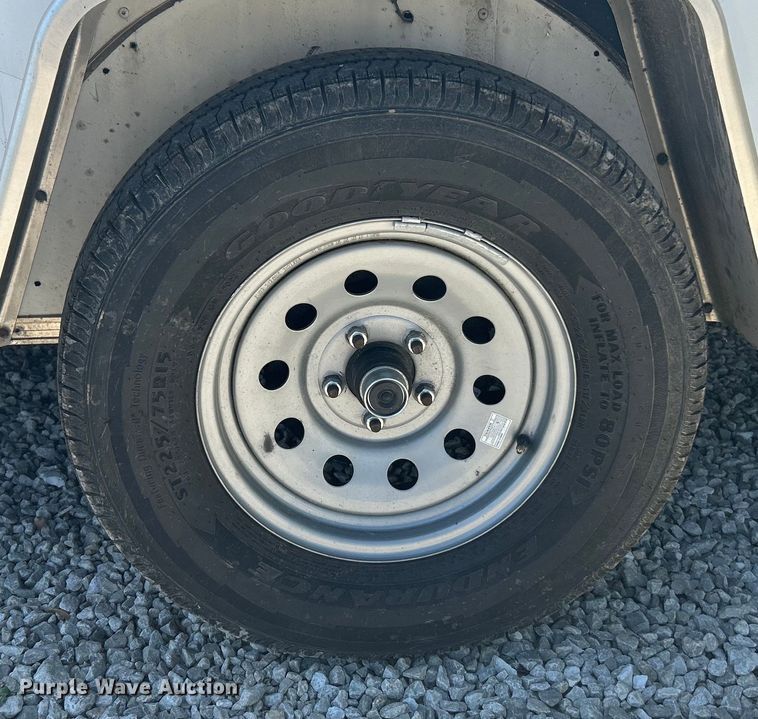 image for item EK4538 2022 Freedom 7X12SA enclosed cargo trailer