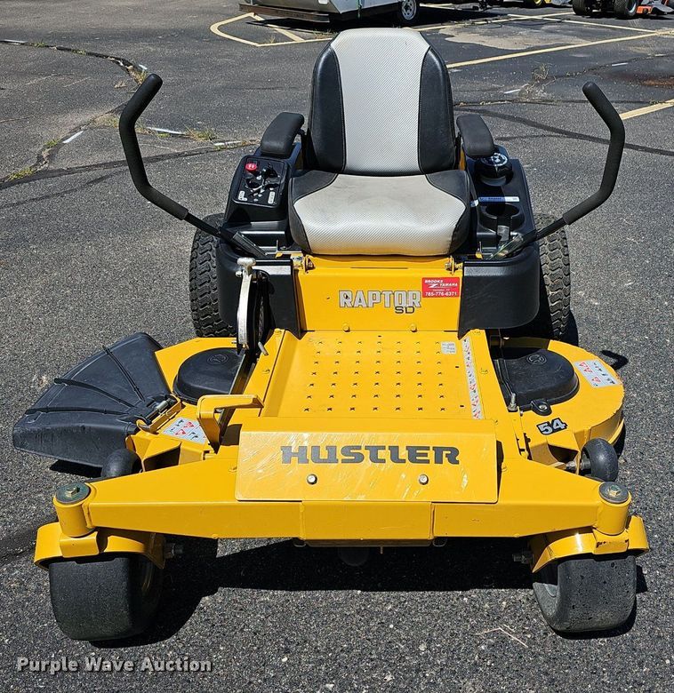 image for item EK5832 2017 Hustler  Raptor SD ZTR lawn mower