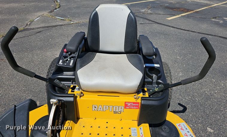 image for item EK5832 2017 Hustler  Raptor SD ZTR lawn mower