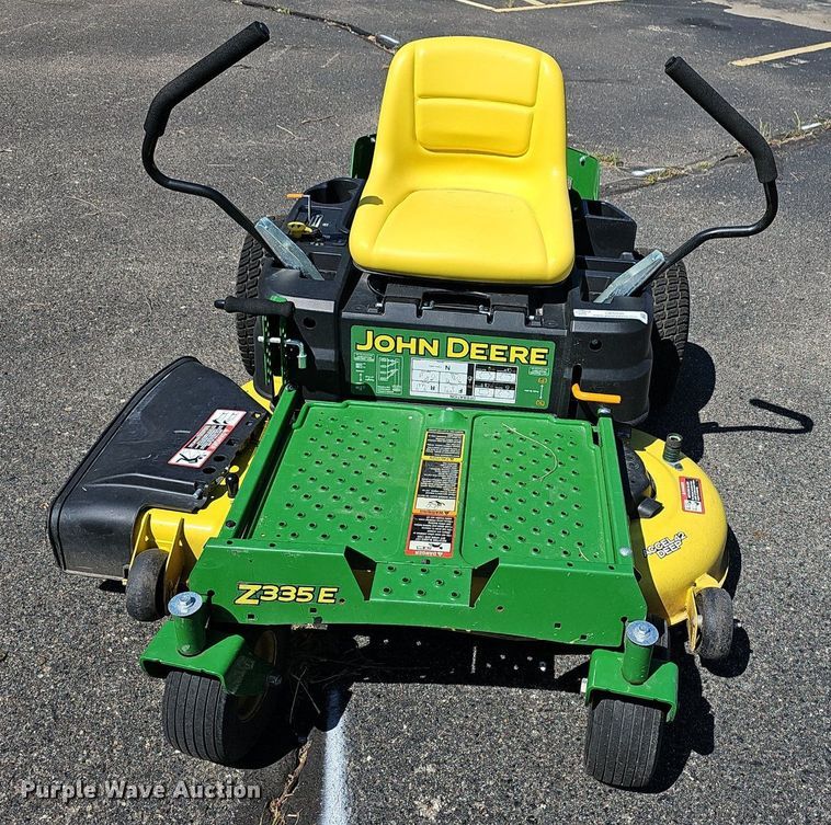 image for item EK5835 John Deere  Z335E ZTR lawn mower