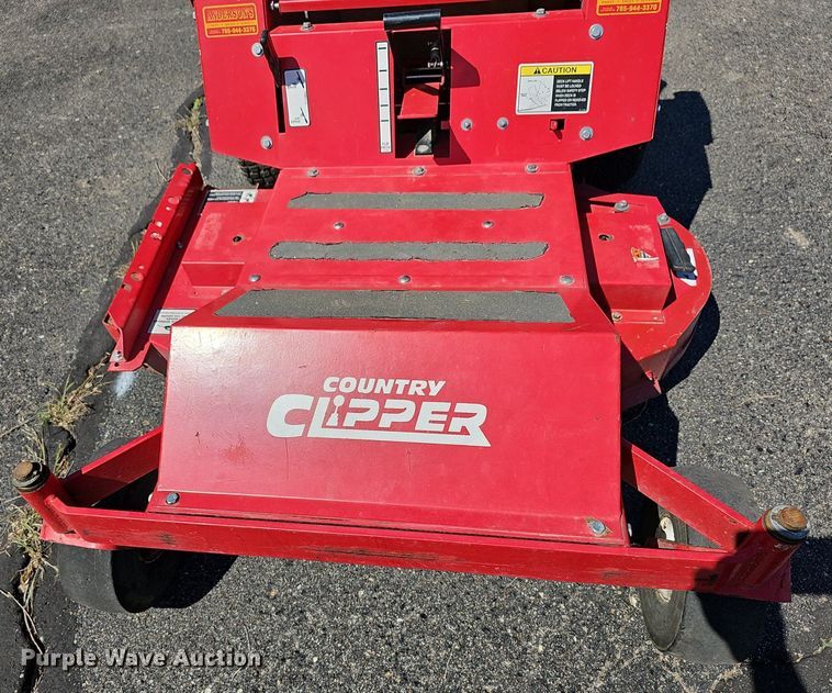 image for item EK5836 2017 Country Clipper JaZee One ZTR lawn mower