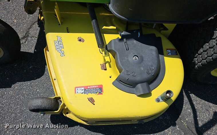 image for item EK5837 2018 John Deere  Z375R ZTR lawn mower