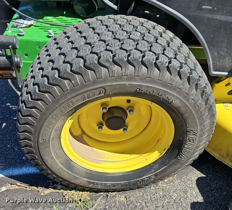 image for item EK5837 2018 John Deere  Z375R ZTR lawn mower