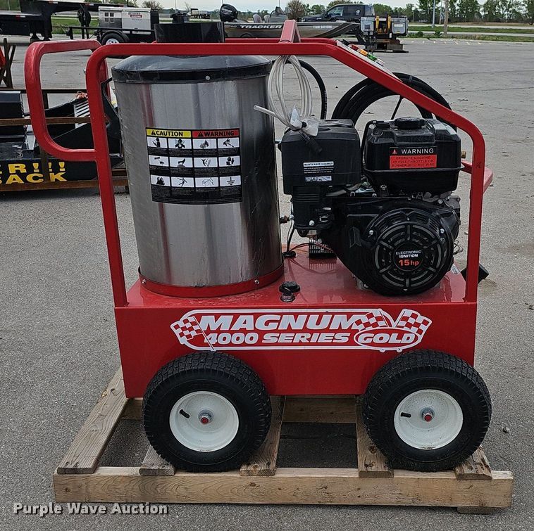 image for item IO9916 Magnum 4000 series hot pressure washer