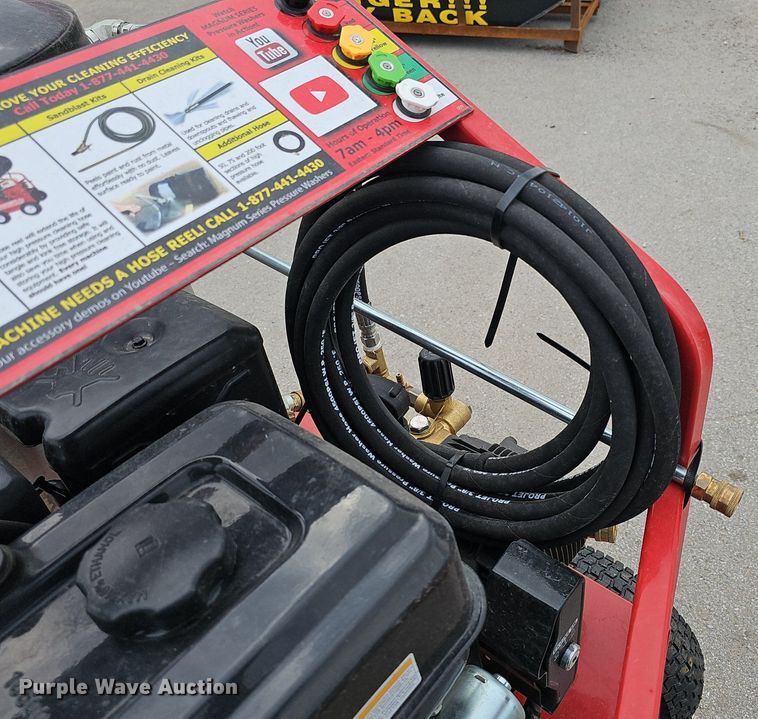 image for item IO9916 Magnum 4000 series hot pressure washer