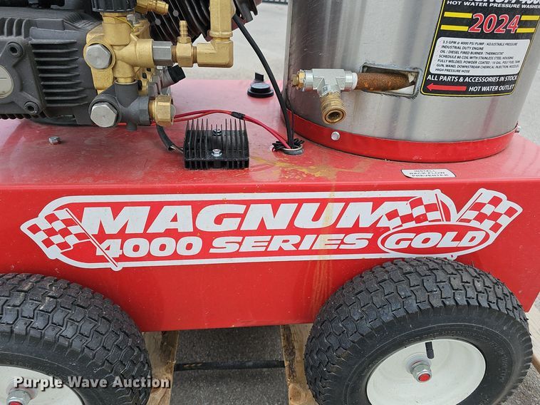 image for item IO9916 Magnum 4000 series hot pressure washer
