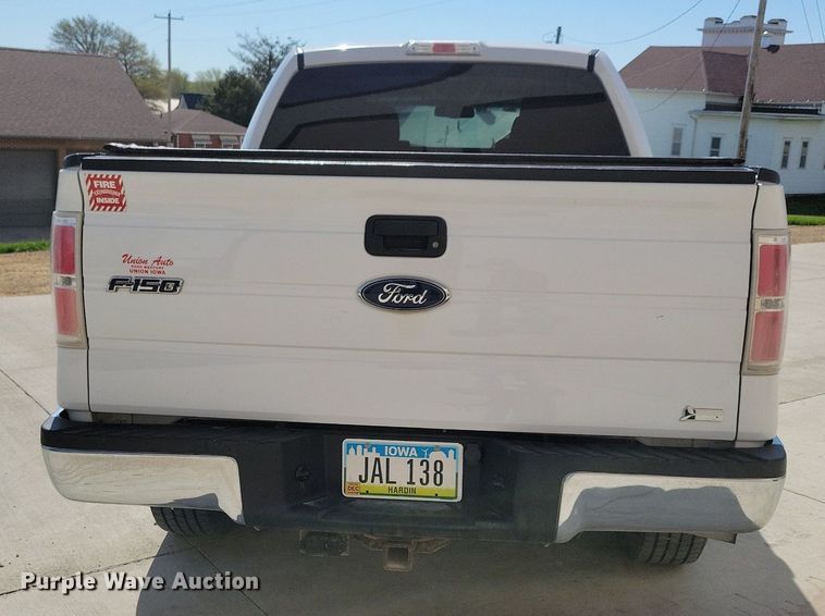 image for item KB9104 2010 Ford F150 SuperCab pickup truck