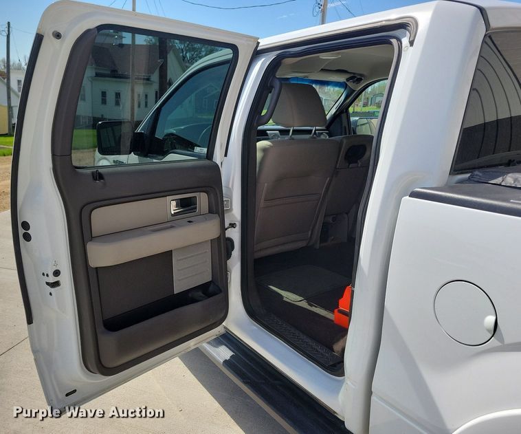 image for item KB9104 2010 Ford F150 SuperCab pickup truck