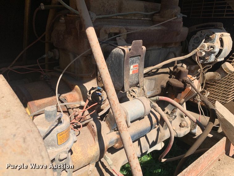 image for item KX9986 John Deere D01850P air compressor