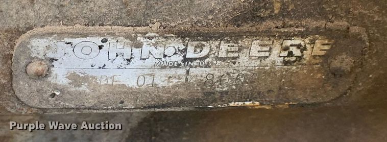 image for item KX9986 John Deere D01850P air compressor