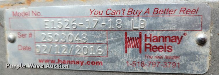 image for item LD9025 (4) Hannay electric hose reels