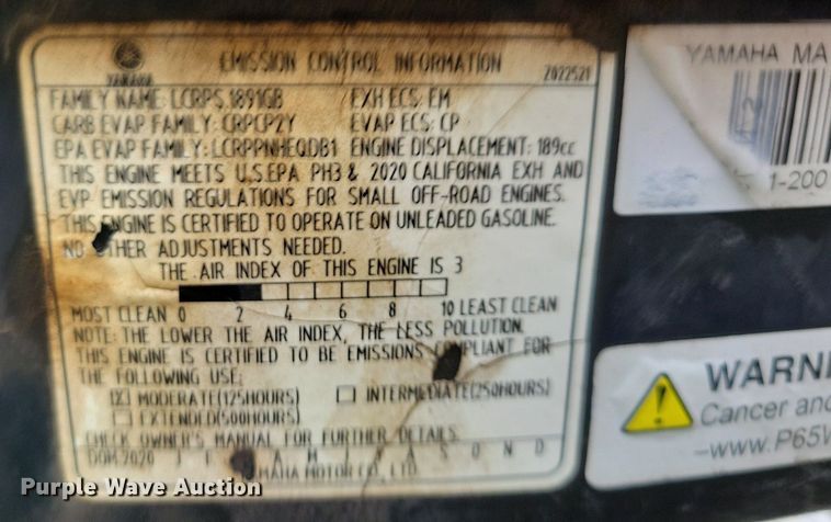 image for item LD9032 Turfco XT5 aerator