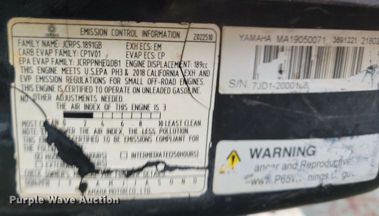 image for item LD9033 Turfco XT5 aerator